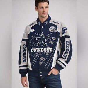 Vintage Rare Y2K Dallas Cowboys Jacket Small